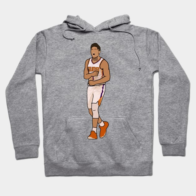 Devin Booker Phoenix Suns Hoodie by xavierjfong